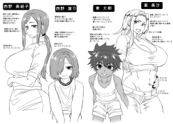 Page 208 of Boku no Kaa-Chan to Ore no Mama + Denshi Shoseki Tokuten Chara Settei Shuu