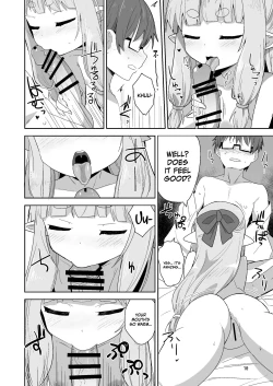 Page 10 of Tsurupeta Babaa ni Fudeoroshix Shite Morau Hon | Having a Flat Hag Pop My Cherry