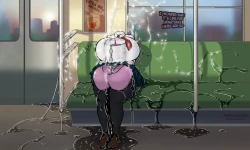 Page 8 of My Futa Academia: Toru On The Train