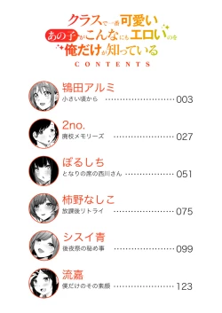 Page 2 of Class de Ichiban Kawaii Anoko ga Konna ni mo Eroi no o Ore dake ga Shitteiru