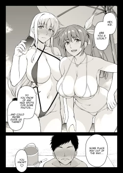 Page 1 of Ecchi na Oneetachi ni Beach de Gyakunansareta Ken