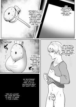 Page 2 of I Tried Out Being Toyed With While Wearing A Flat Chastity Belt.
