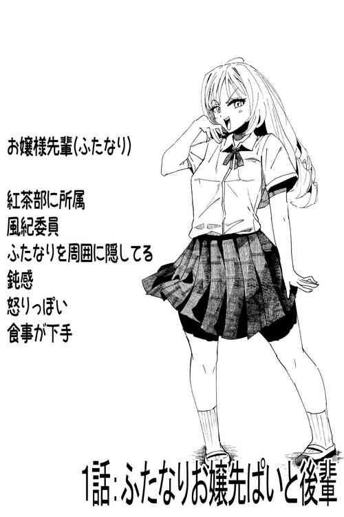 Download Futanari o Kakushiteiru Ojōsama wa Busaiki Shi Nagara Gamansuru