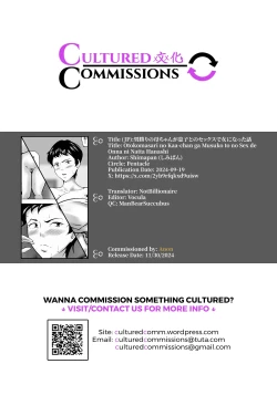 Page 58 of Otokomasari no Kaa-chan ga Musuko to no Sex de Onna ni Natta Hanashi