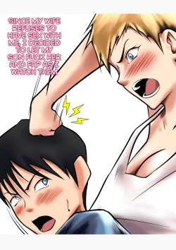 Page 1 of Tsuma ga Sex Sasete Kurenai no de, Musuko ni Netotte Moratte Okazu ni suru koto ni Shimashita