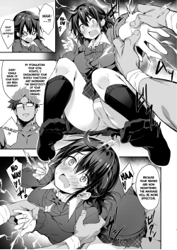Page 8 of Hikou Seitai de Seikando MAX Shijutsu Sarechau JK | A highschool girl's erogenous zones get turned up to max by acupressure.