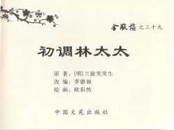 Page 3 of 金瓶梅全传 三十九 初调林太太