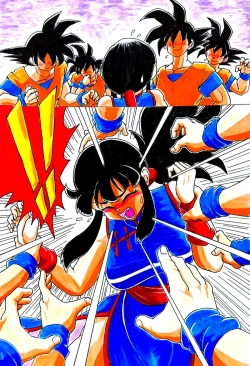 Page 3 of Goku and chichi training