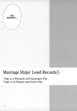 Page 3 of Kekkon Kan Sukebe Roku 5 | Warship Marriage Lewd Records 5