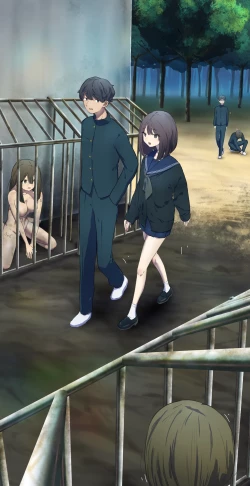 Page 19 of After touring the human barn, I went inside the cage