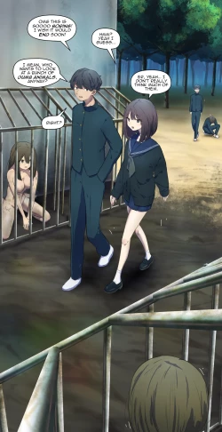 Page 7 of After touring the human barn, I went inside the cage