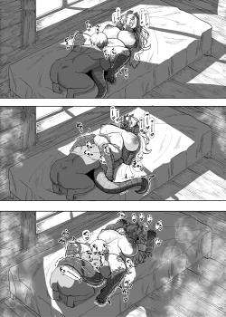 Page 45 of Ano Yoru ga Ichiban no Shiawase datta kara Hakugai Ryuu Musume to Genkai Koroshi-ya Jingo Wasurete Kemono Ecchi