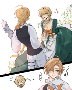 Page 9 of Royal AU Alhaitham x Aether x Childe - 皇室AU：海空公空