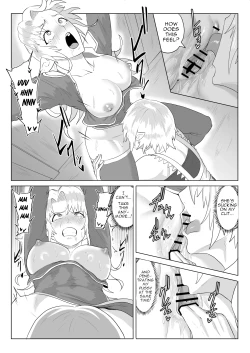 Page 28 of Touma Butai Rokka no Sentou Kiroku Moudoku no Sasori 5| Demon Slayer Unit Rokka's Battle Record Venomous Scorpion 5: Captive Elf Futanari Rape