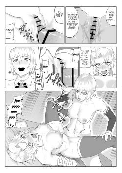 Page 39 of Touma Butai Rokka no Sentou Kiroku Moudoku no Sasori 5| Demon Slayer Unit Rokka's Battle Record Venomous Scorpion 5: Captive Elf Futanari Rape