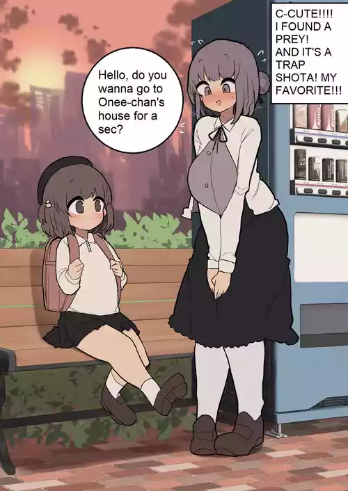 Download A Shotacon Oneesan rapes the dick of an adorable trap with a ??? digit age