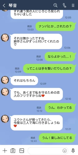 Page 4 of Netorase Nīdzuma Kotone. 5 `Otto no debarinaka'