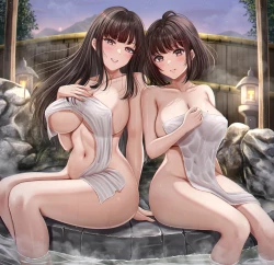 Page 42 of Sono Toshi no Hanareta Kurokami Shimai to Omeko suru Hanashi 2