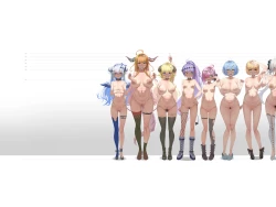 Page 24 of ホ□ライブ からだのくらべる図鑑2 ーちちくらべ しりならべー