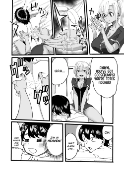 Page 9 of Kurogal Men-esthe Jou ga Yarasetekureru Hanashi | Happy Endings with a Tanned Gyaru Massage Therapist
