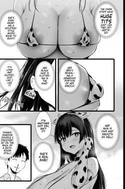 Page 4 of Tanetsuke mo Dekiru Fureai Bokujou Taiken. | Hands-on Milking Workshop!