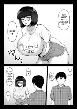 Page 2 of Kowakuteki na Kanojo wa "Netorase" ni Kyouryokuteki de Boku no Utsubokki Okori o Mite Emi o Ukaberu. | My Seductive Girlfriend "CUCKOLDS" Me Willingly and Smiles When She Sees My Sad Erection
