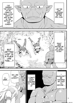 Page 2 of Hentai Elf Shimai to Majime Orc
