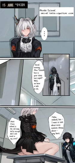 Page 1 of 作业帮·《Not yet dawn》（明日方舟英语同人H·LC整合汉化组代发）