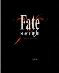 Page 2 of Fate/stay night Premium FanBook