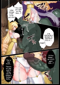 Page 19 of Himekishi Elsa wa Orc ni HaibokuLeg ga Nimata Shikkin! Haraboko Tairyou Omorashi Mesuochi!-