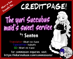 Page 31 of Yuri Succu Maid no Amaama Gohoushi | The Yuri Succubus Maid's Sweet Service