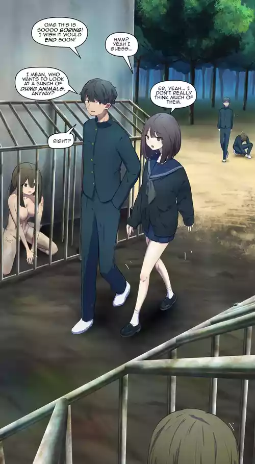 Download After touring the human barn, I went inside the cage