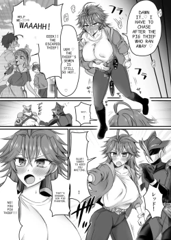 Page 29 of Saber Red| Saber Red: The Heroic Female Combatant of Justice
