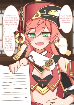 Page 3 of Yanfei to Keiyaku | Contract with Yanfei