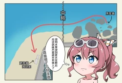 Page 2 of Mizugi Nagasare Saaya-chan | 泳装被冲走的沙绫