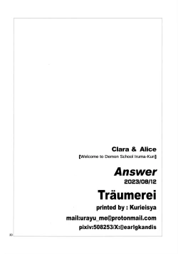 Page 29 of [TräumereiAnswer