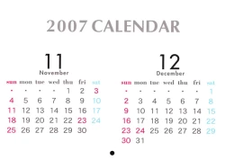 Page 13 of 2007 Calendar