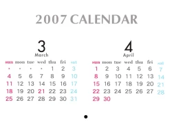 Page 5 of 2007 Calendar