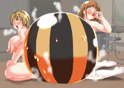 Page 50 of たまごあれるぎーイラスト集【蜂娘編】