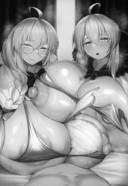 Page 2 of Manyuu Majo no Nyuunai Shasei | Ejaculating between these witches' bewitching breasts