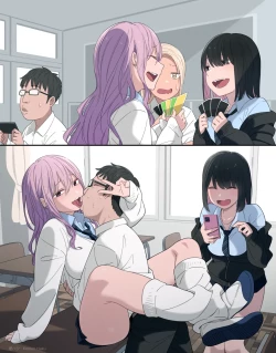 Page 2 of ギャルグループの罰ゲームで筆おろし