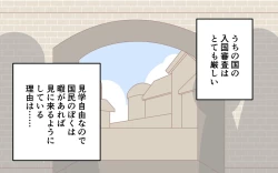 Page 3 of Nyuukoku Shinsa de Zenra