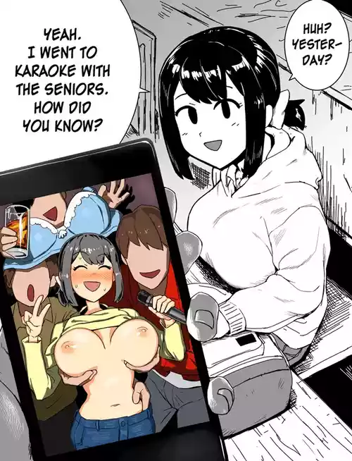 Download Boku ga Sasotte Onaji Daigaku ni Kita Osananajimi to, Kinou Senpai kara Okuraretekita Shashin