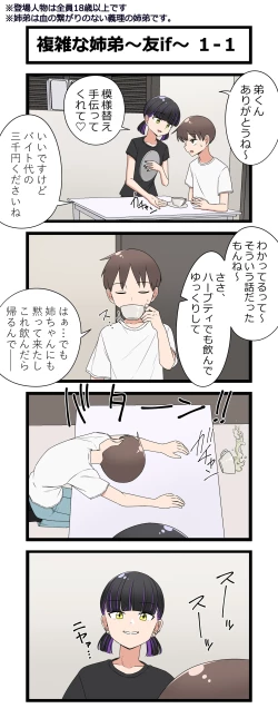 Page 1 of 複雑な姉弟～友if～