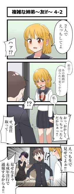 Page 8 of 複雑な姉弟～友if～