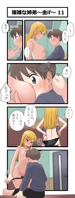 Page 11 of 複雑な姉弟～金if～