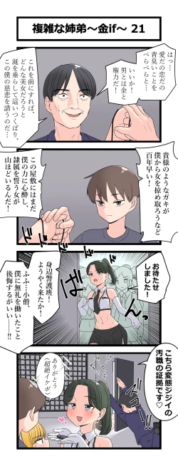 Page 25 of 複雑な姉弟～金if～