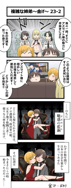 Page 28 of 複雑な姉弟～金if～