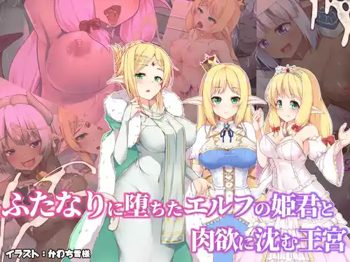 Download futanari ni ochita Erufu no himegimi to nikuyoku ni shizumu ōkyū