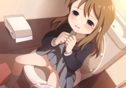 Page 105 of Toilet wo Kari ni Kita Onnanoko to Oshikko Play suru CG